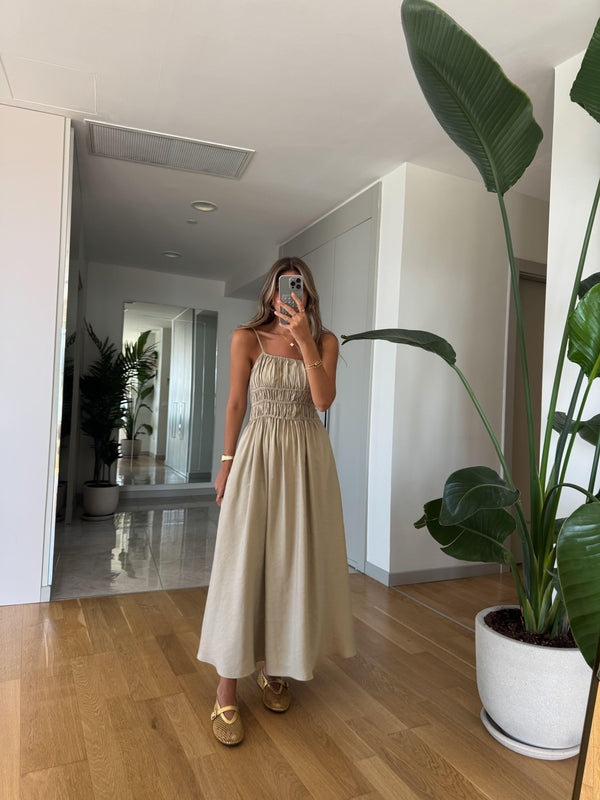 Tencel Whisper Haljina Bež Boja