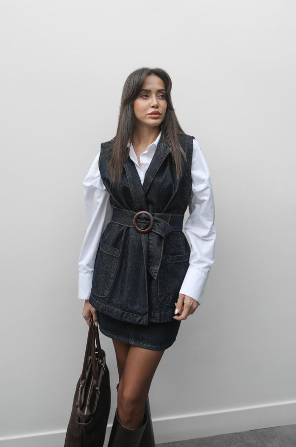 ROSALEE DENIM VEST