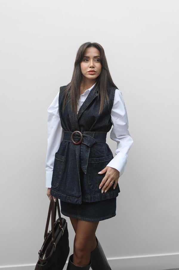 ROSALEE DENIM VEST
