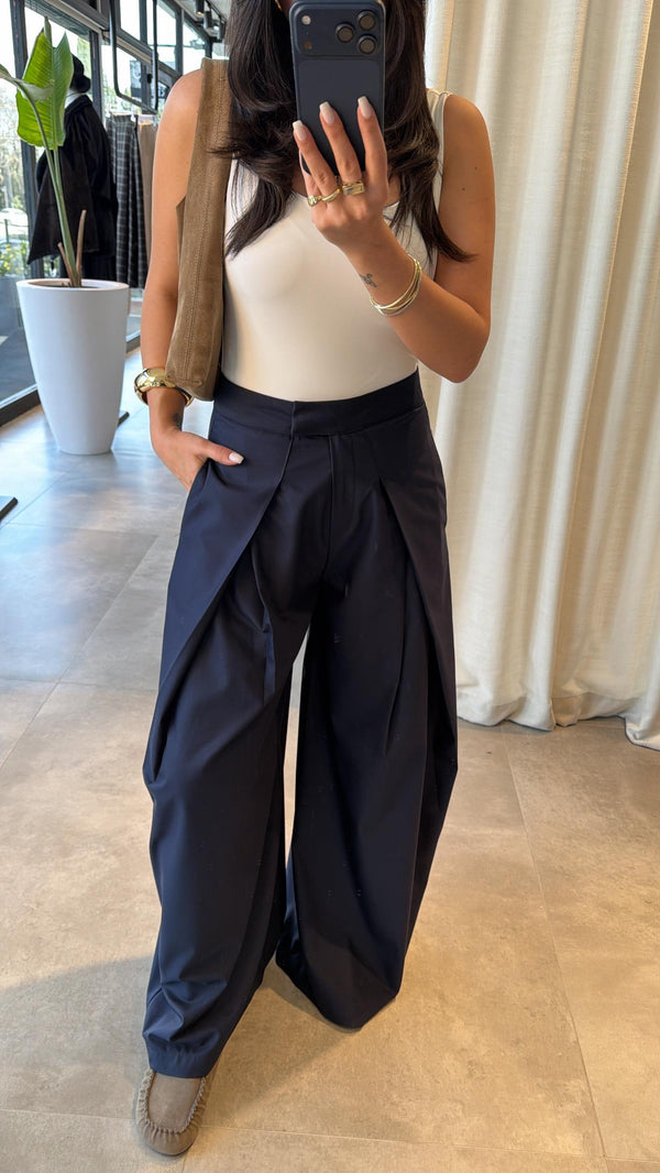 WIDE LEG PREMIUM PANTALONE TEGET