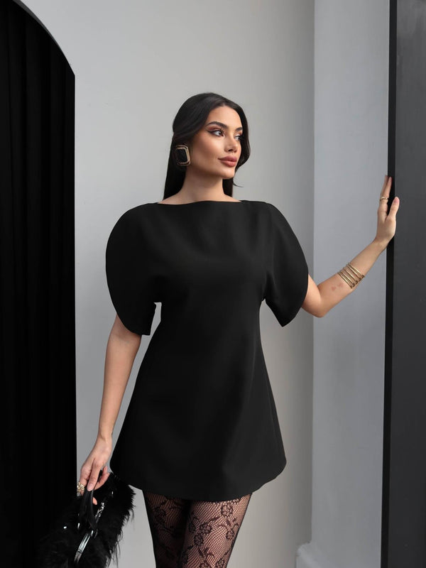 Statement Sleeve Mini Haljina