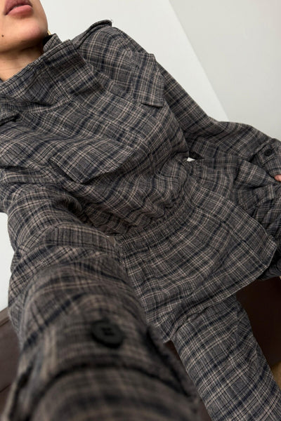 Tartan Utility Jakna