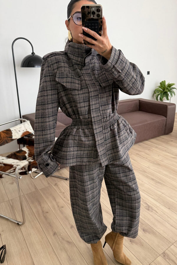 Tartan Utility Jakna