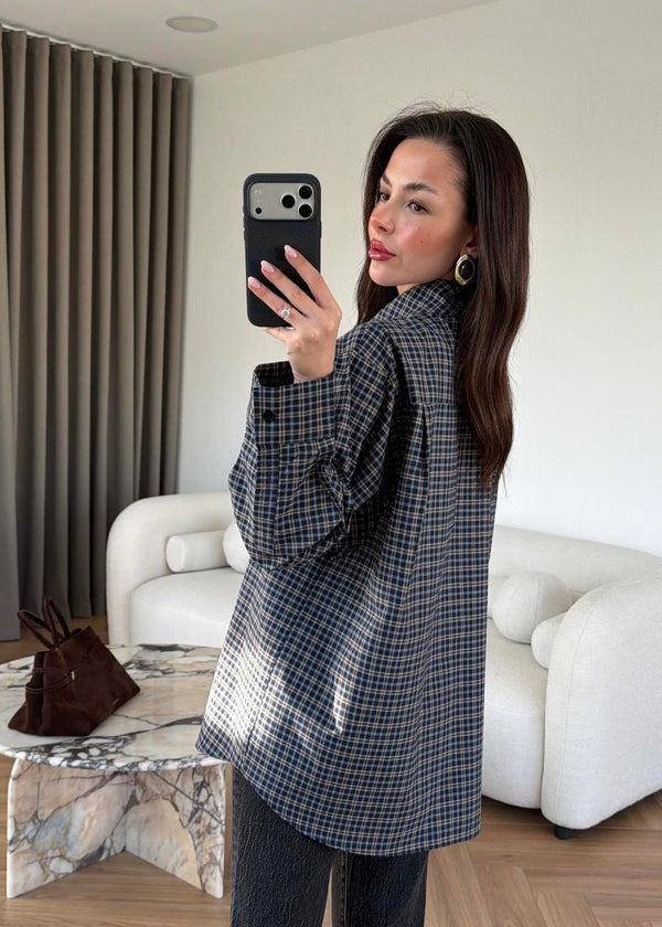 KARIRANA PAMUČNA KOŠULJA