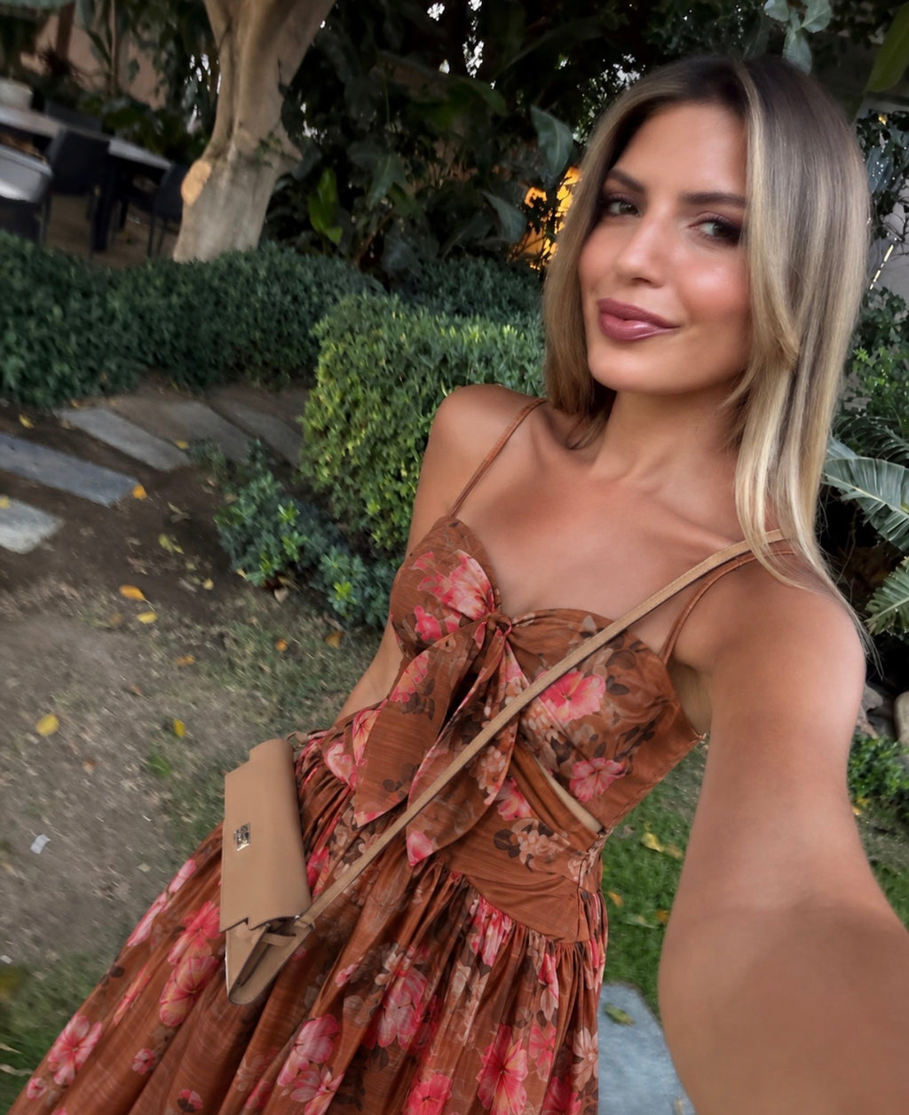 Miel Floral Maxi Dress