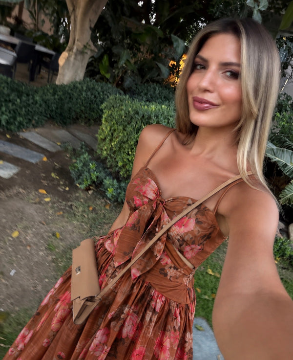 Miel Floral Maxi Dress