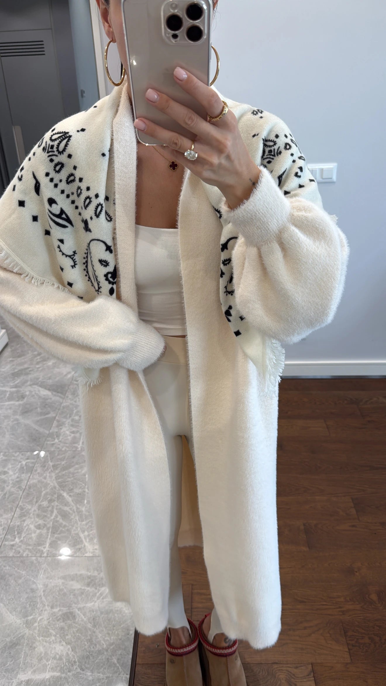CLASSIC LONGLINE KNIT KARDIGAN - više boja