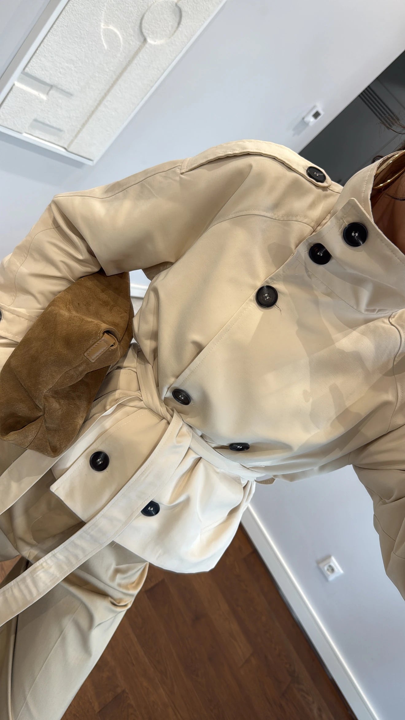 High Collar Trench - dve boje