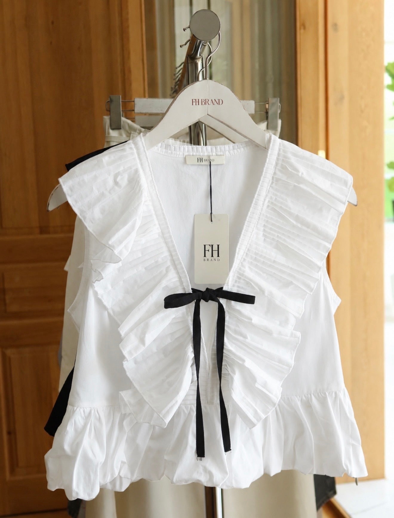 Bianka Parisian Vibe Bluza - bela boja