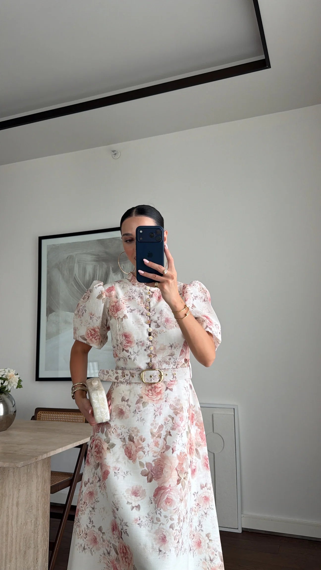 Rosalie Garden Midi Dress