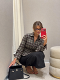 Sage & Brown Check Shirt