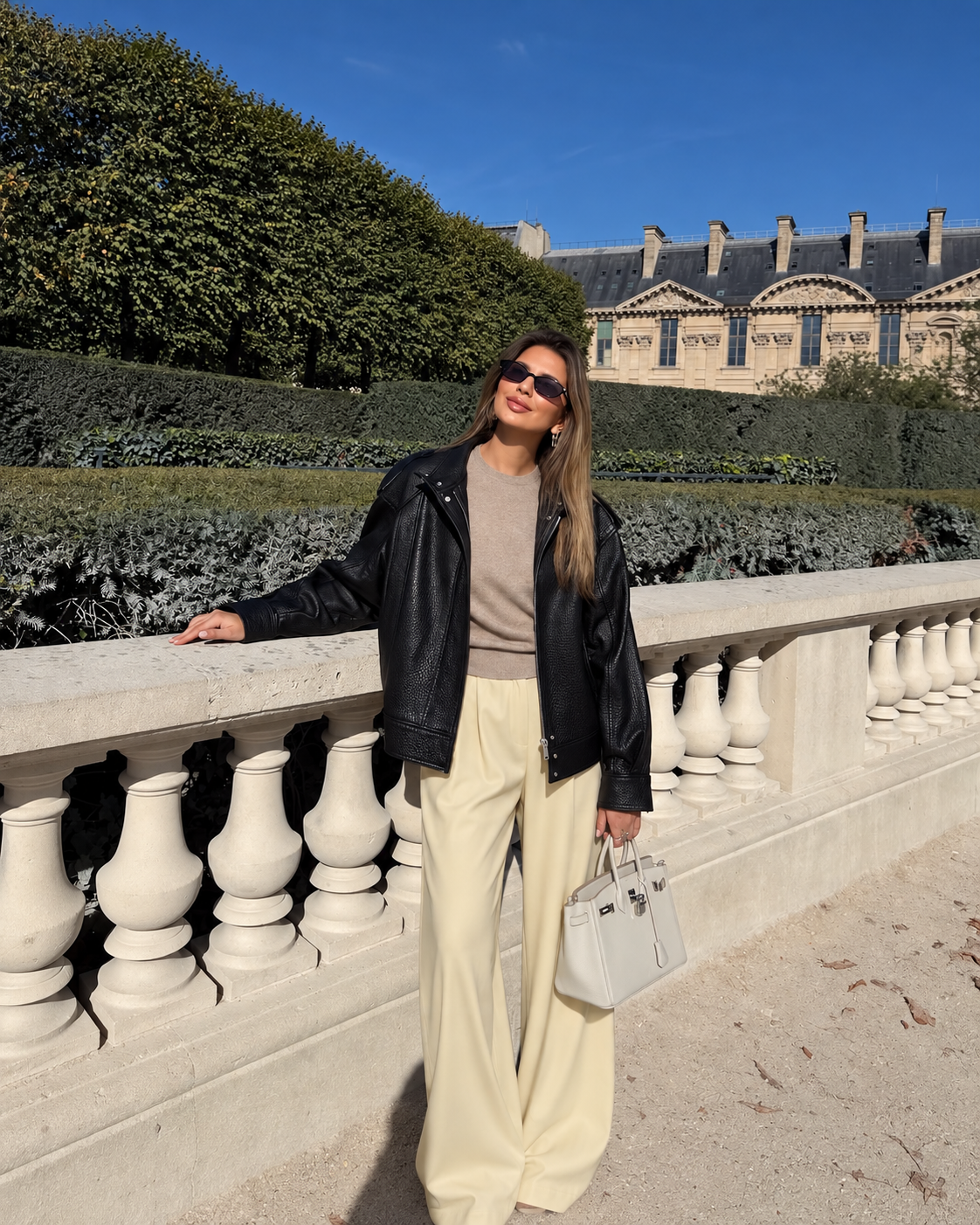 Dory Palazzo Pantalone sa Visokim Strukom – BUTTER YELLOW