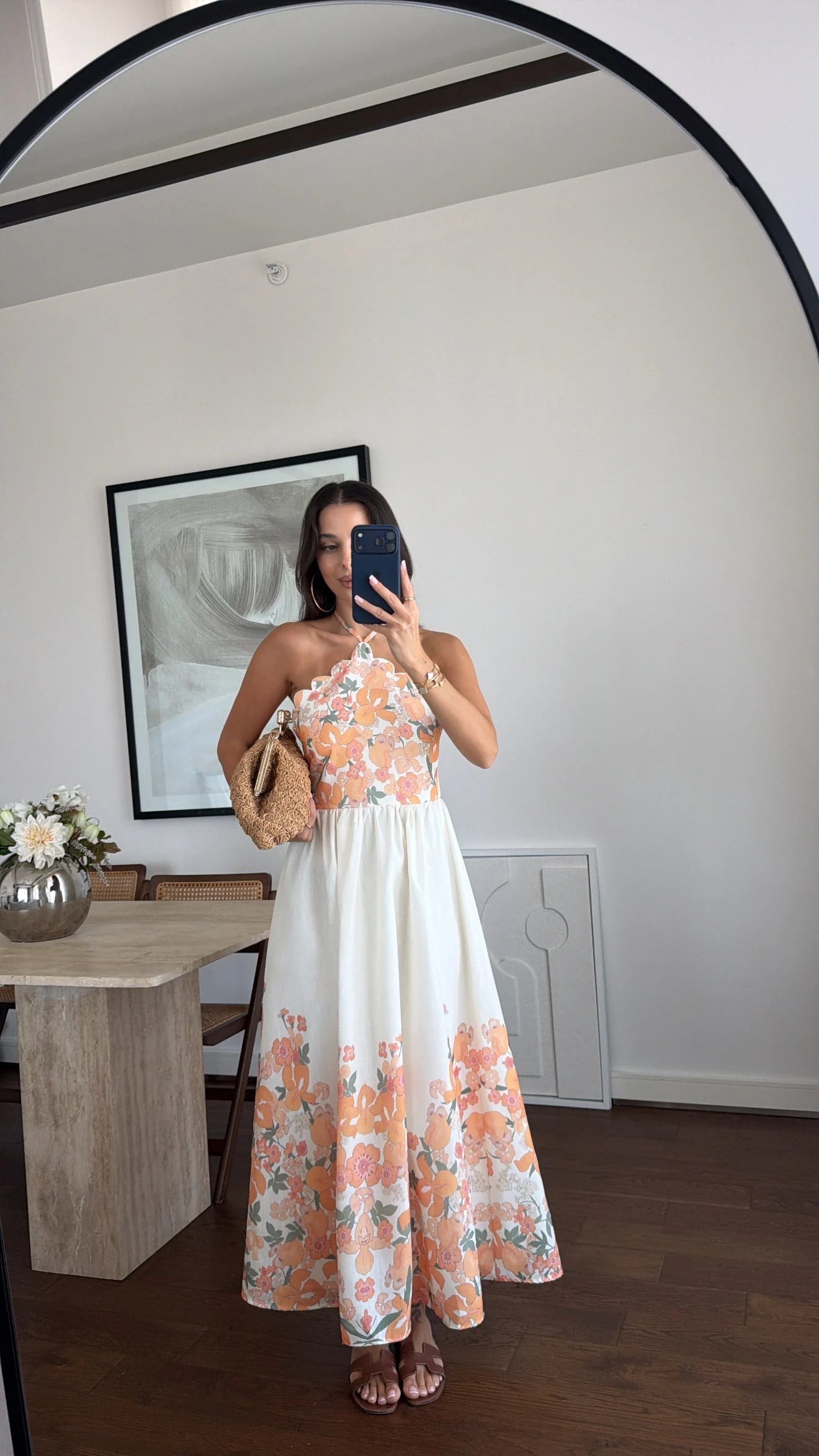 Timeless Elegance meets Floral Romance Haljina