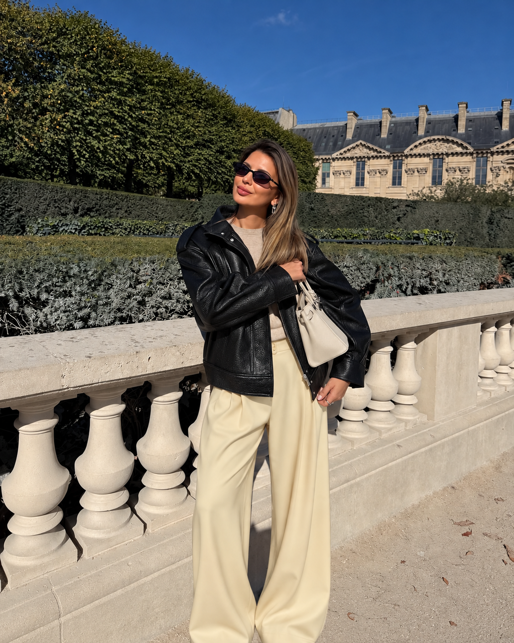 Dory Palazzo Pantalone sa Visokim Strukom – BUTTER YELLOW