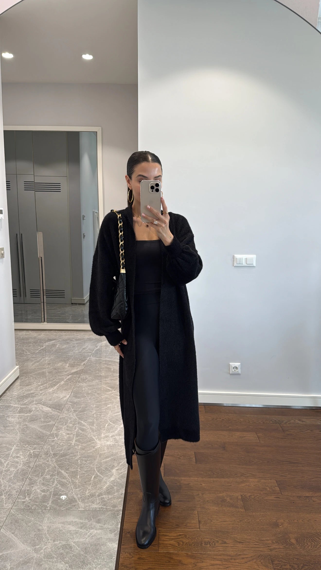CLASSIC LONGLINE KNIT KARDIGAN - više boja