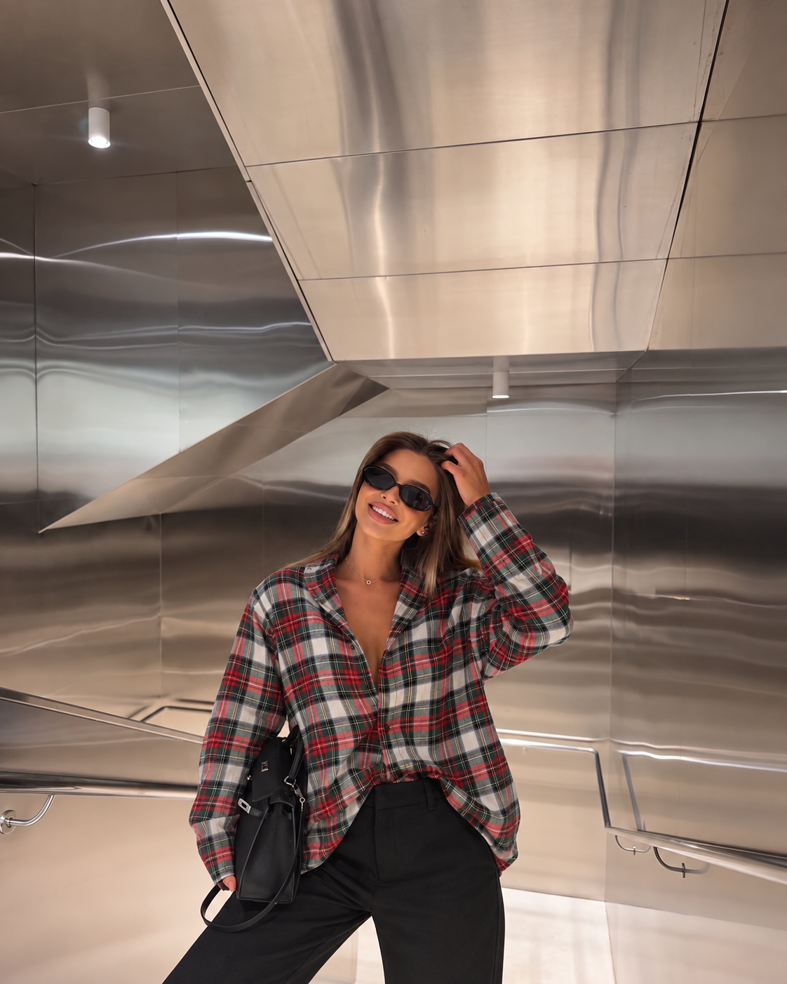 Heritage Check Shirt - red