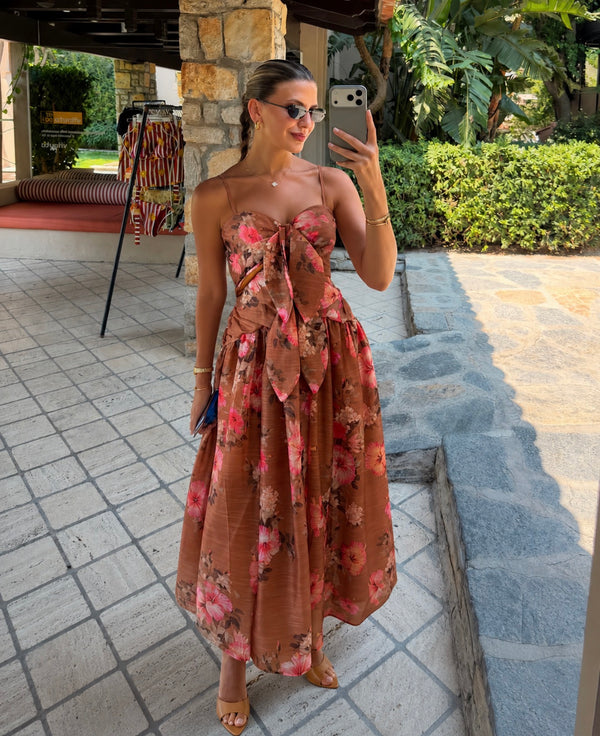 Miel Floral Maxi Dress