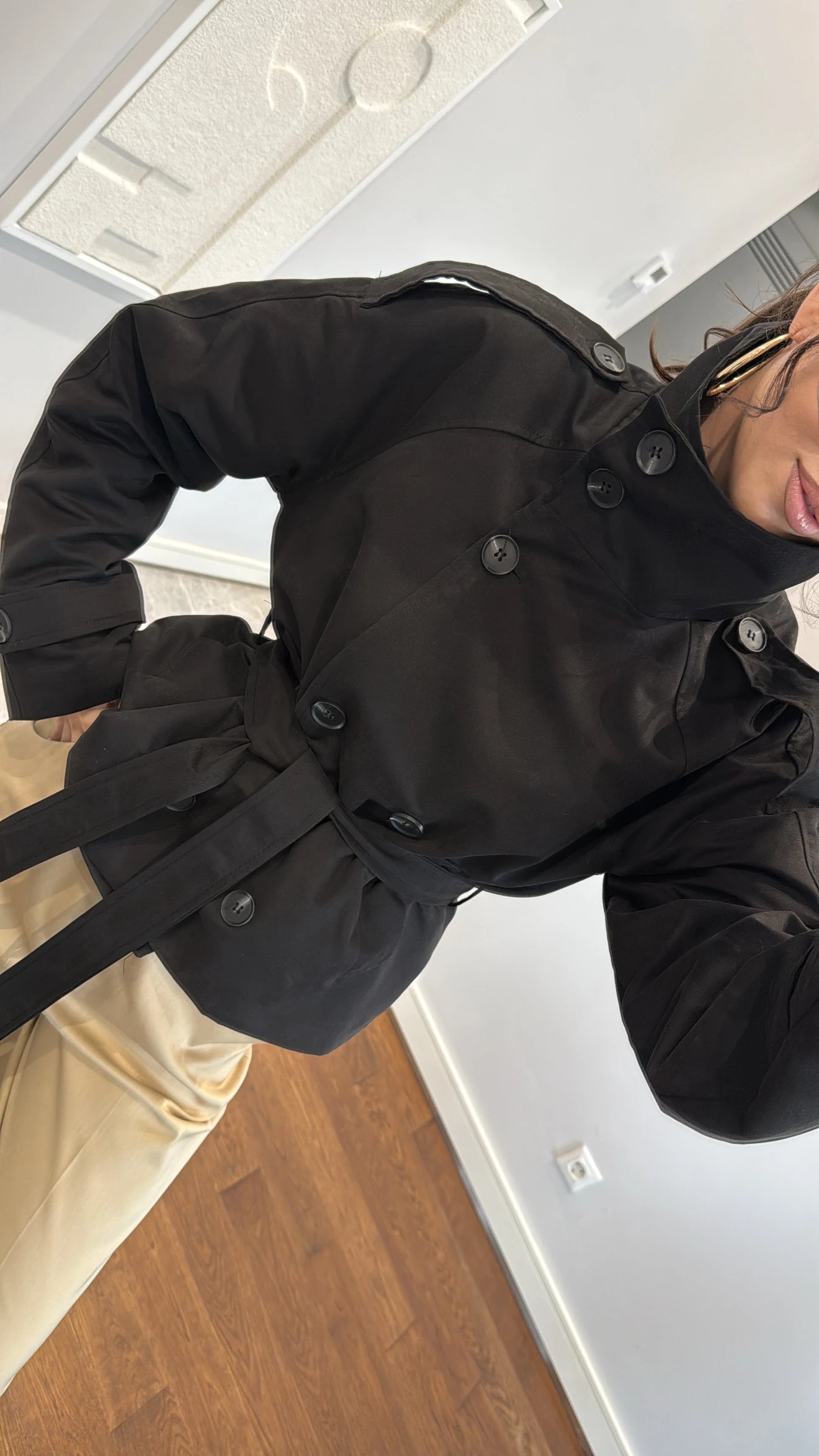 High Collar Trench - dve boje