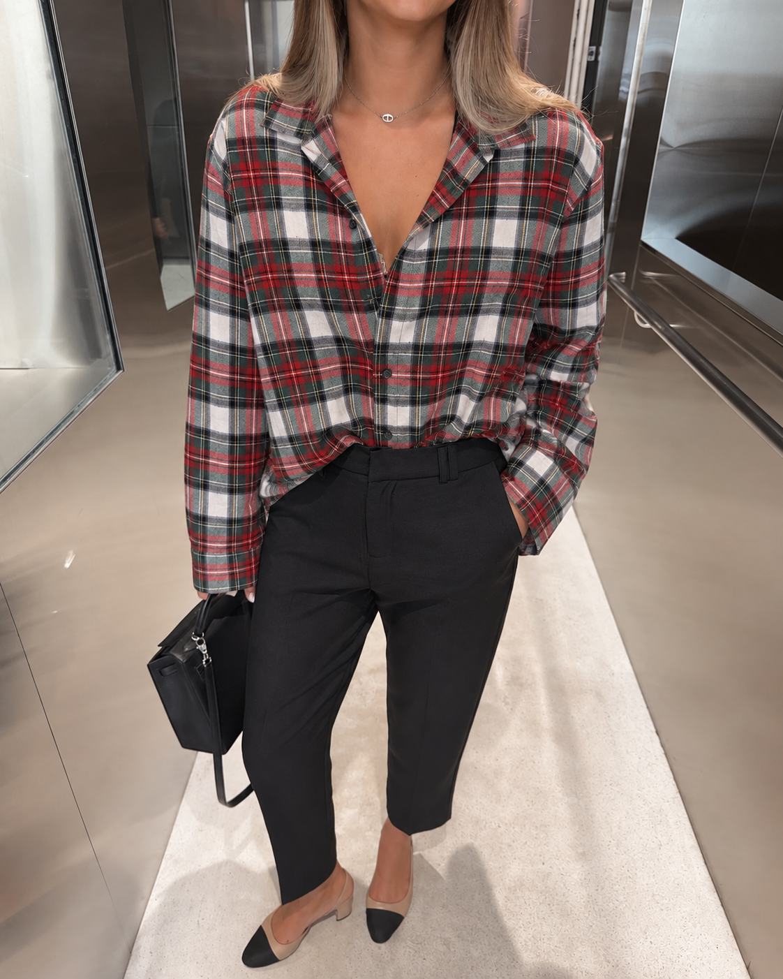 Heritage Check Shirt - red