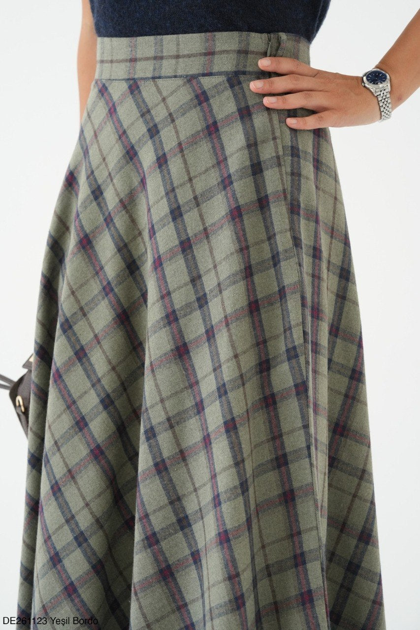 Highland Plaid Skirt