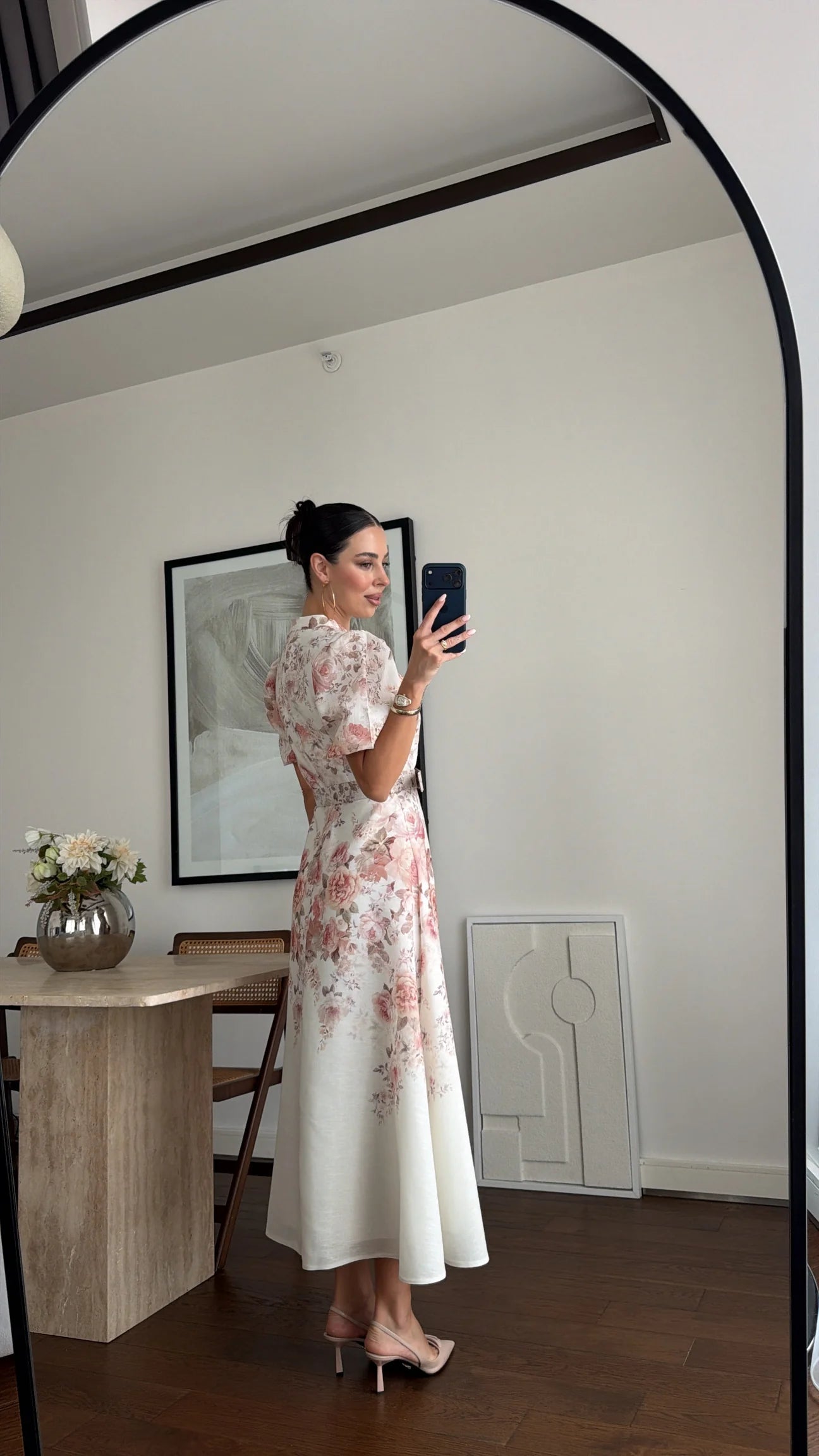 Rosalie Garden Midi Dress