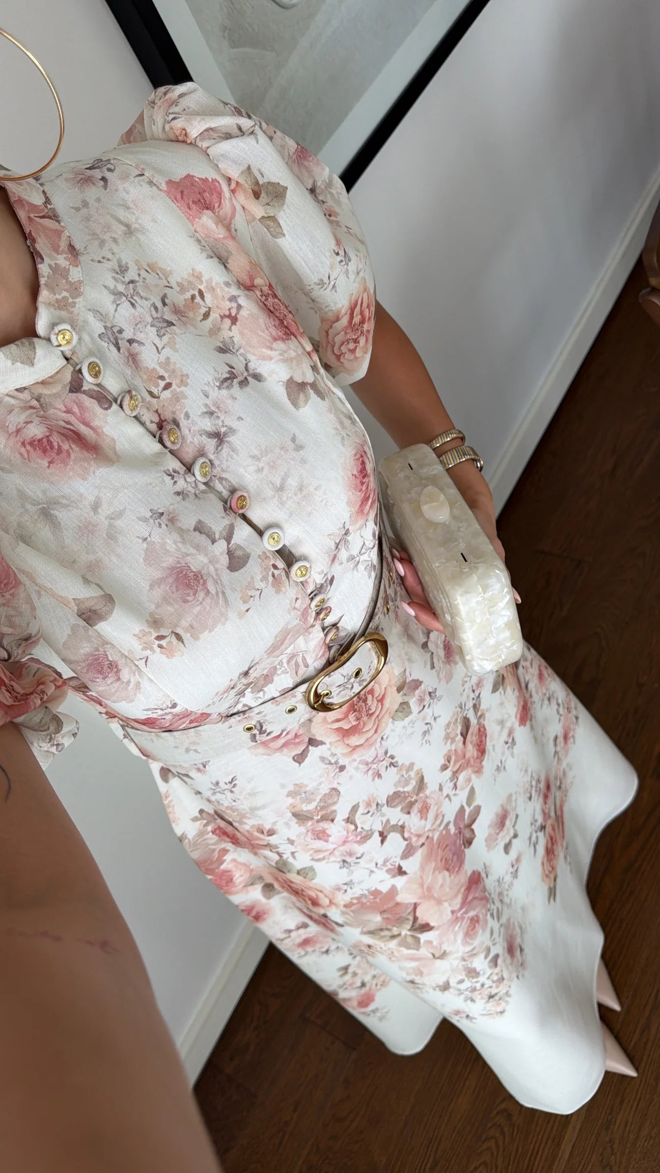 Rosalie Garden Midi Dress