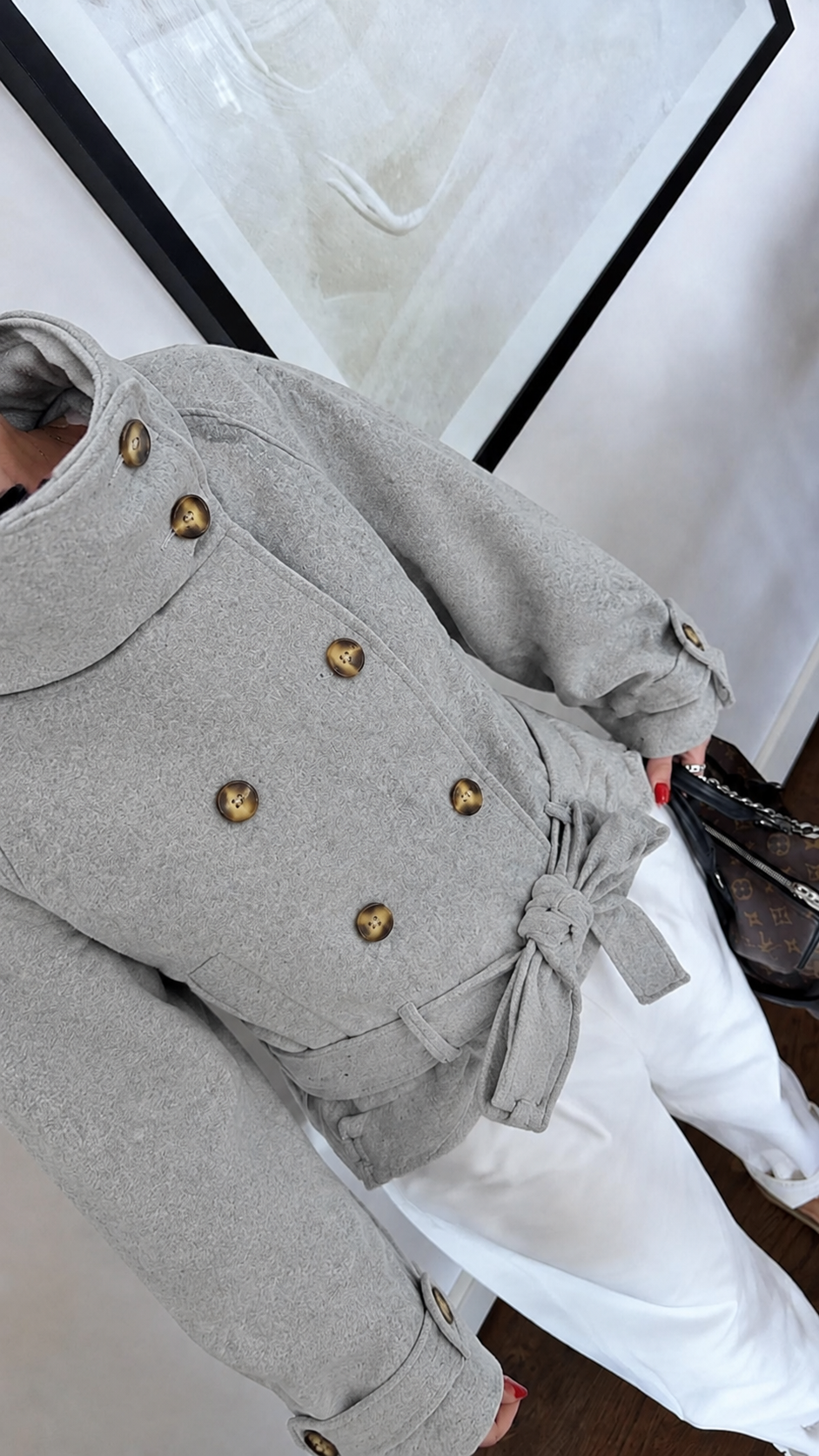 WOOL SHORT COAT/JACKET