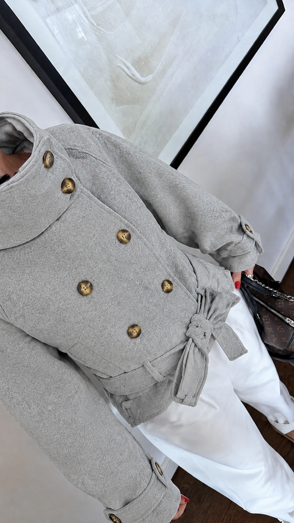 WOOL SHORT COAT/JACKET