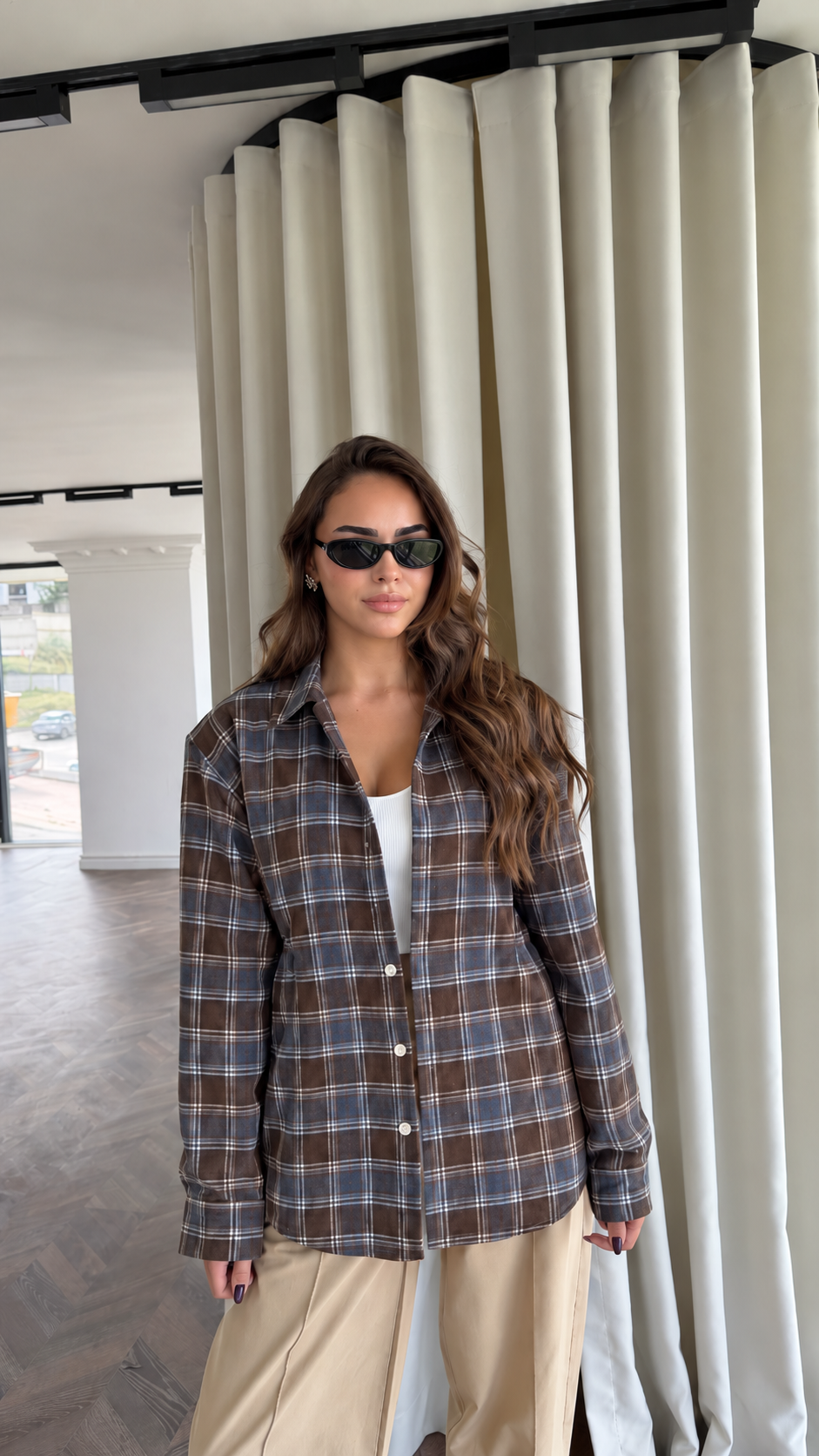 Heritage Check Shirt - brown