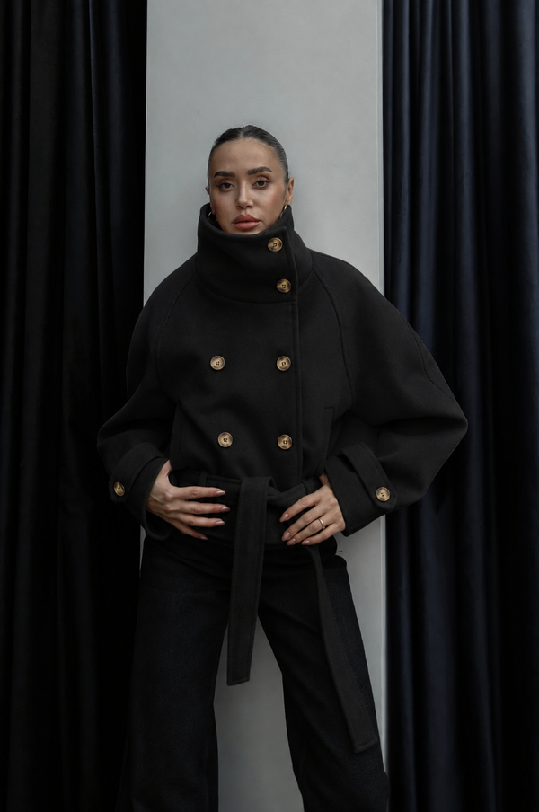 WOOL SHORT COAT/JACKET