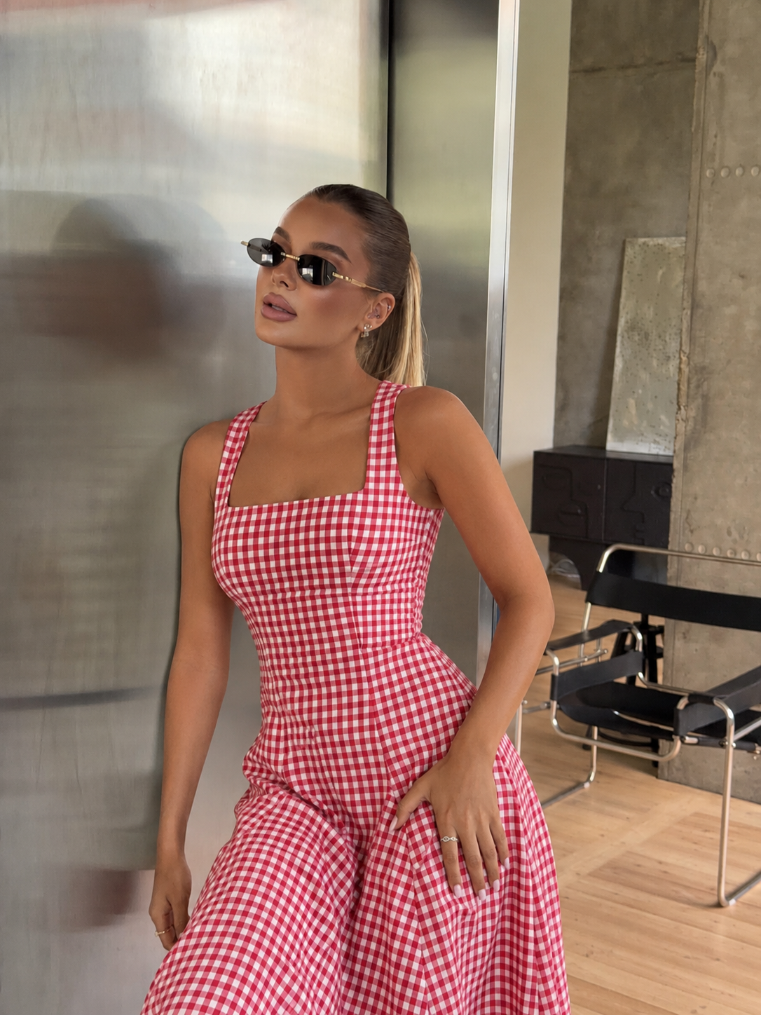 Gingham Romance haljina