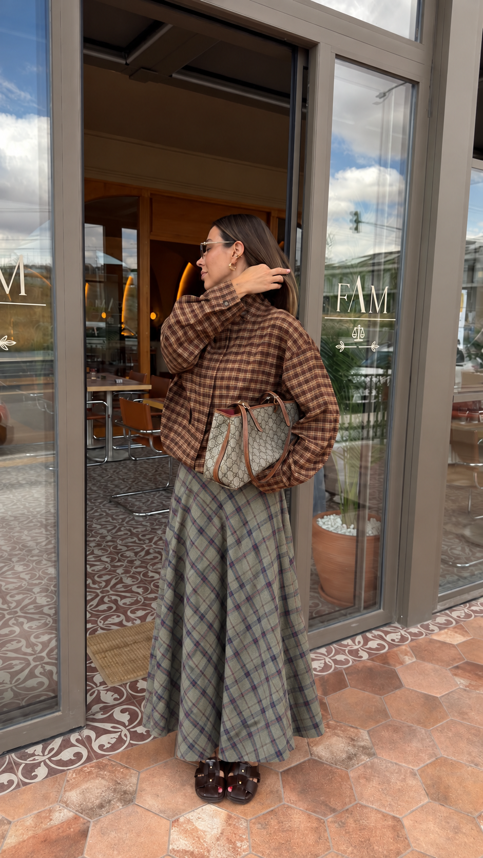 Highland Plaid Skirt