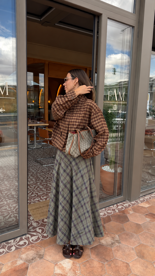 Highland Plaid Skirt