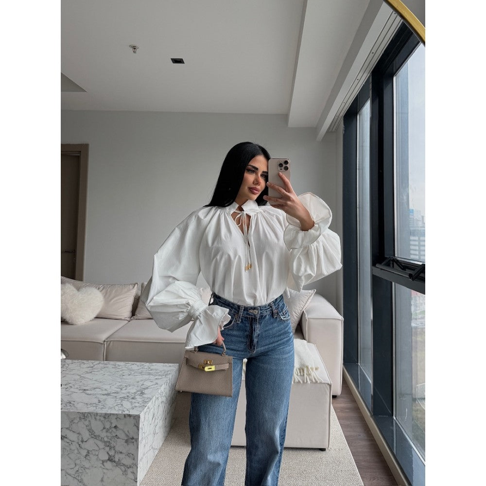 Premium Poplin Košulja Bela