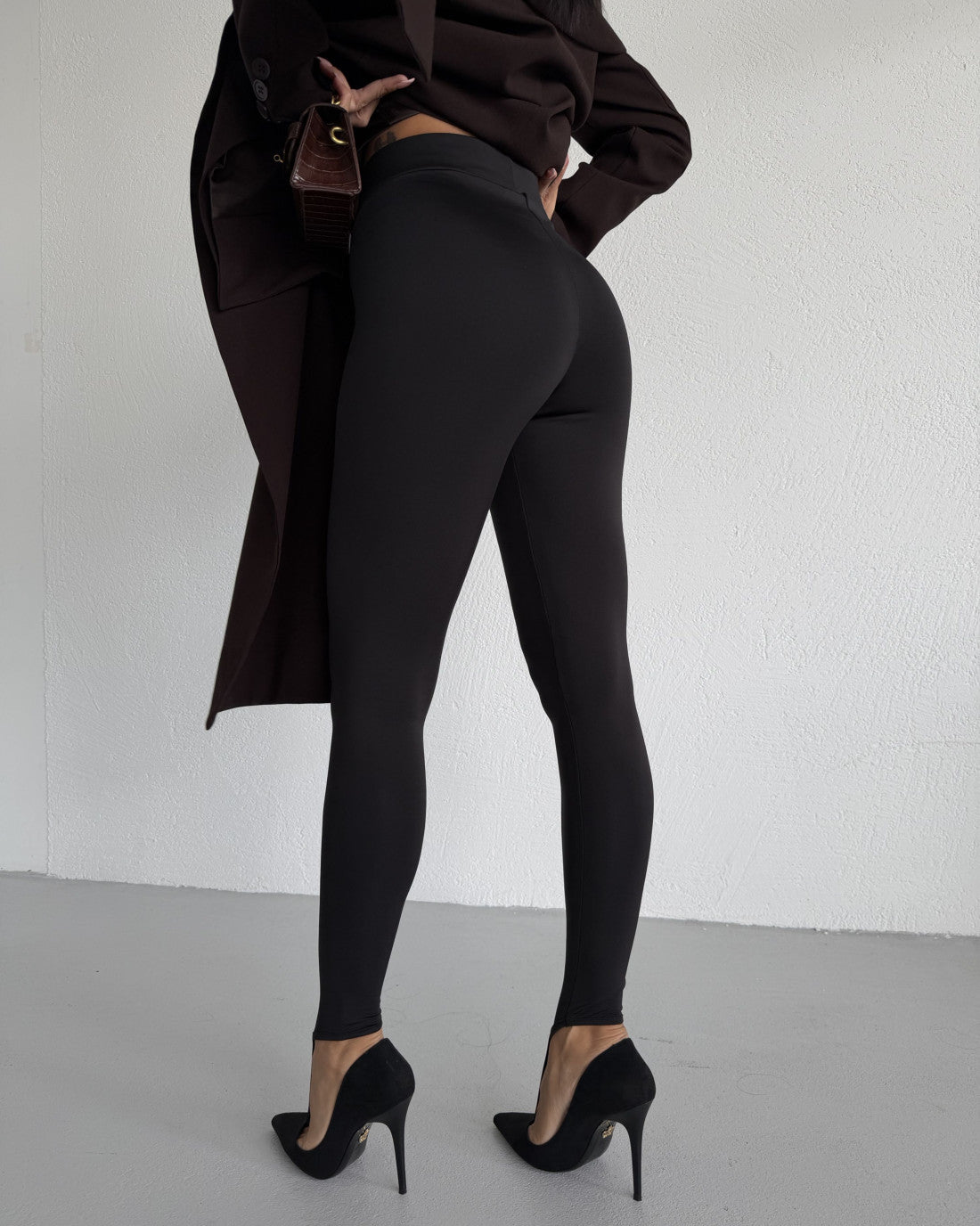 Stirrup New Leggings  - crna boja
