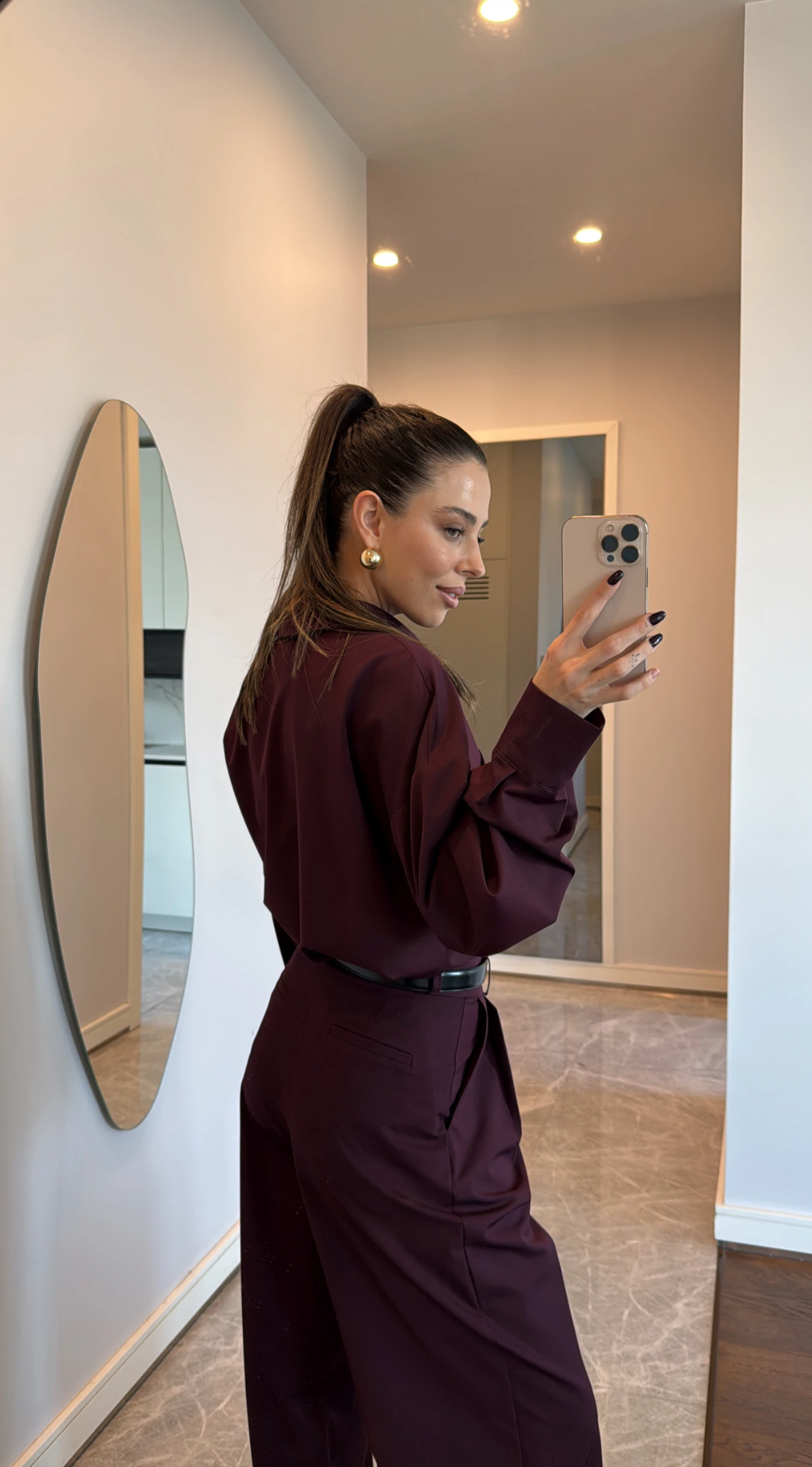 PREMIUM KOMPLET U BOJI ŠLJIVE