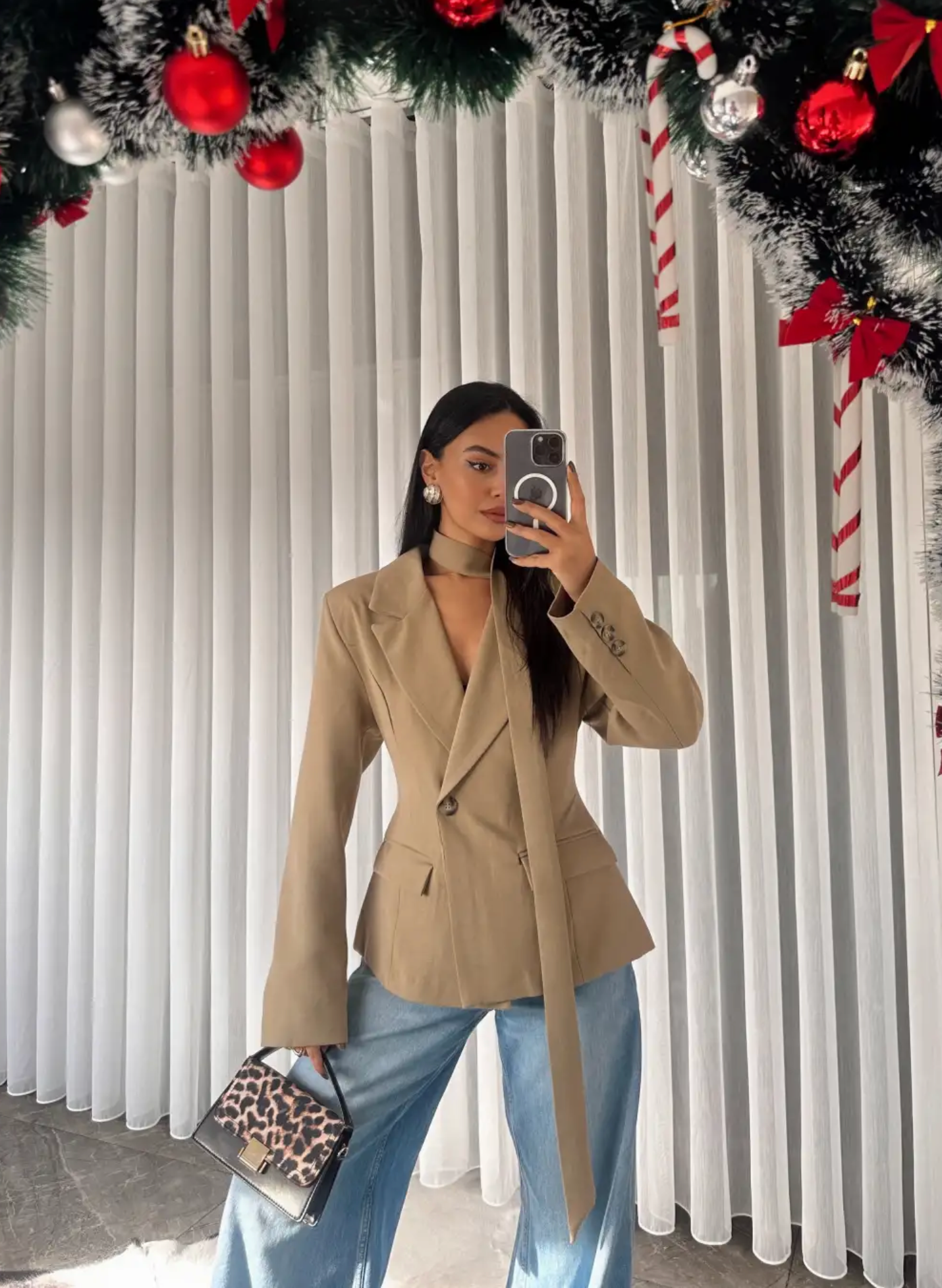 PREMIUM BLEJZER SA TRAKOM CAMEL