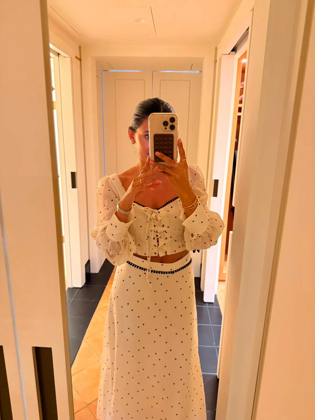 Monako Lanvin Set (Bluza i Suknja)