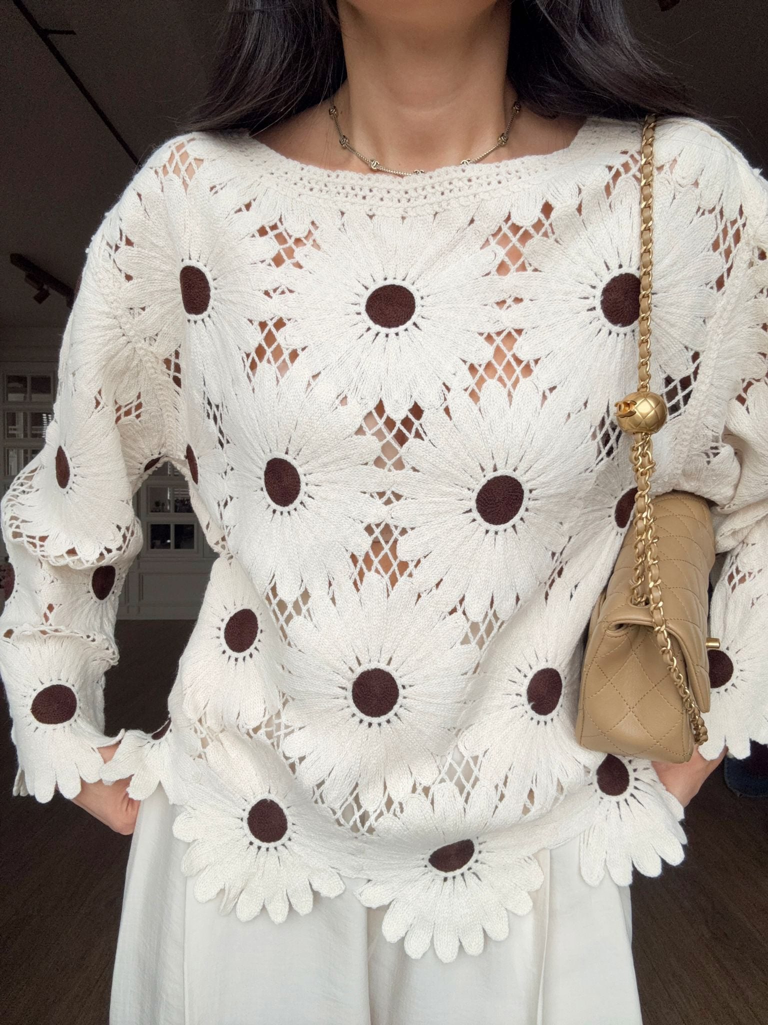 Daisy Crochet bluza - više boja