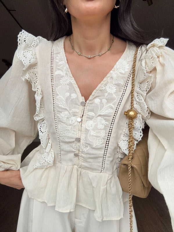 Antique Embroidery bluza