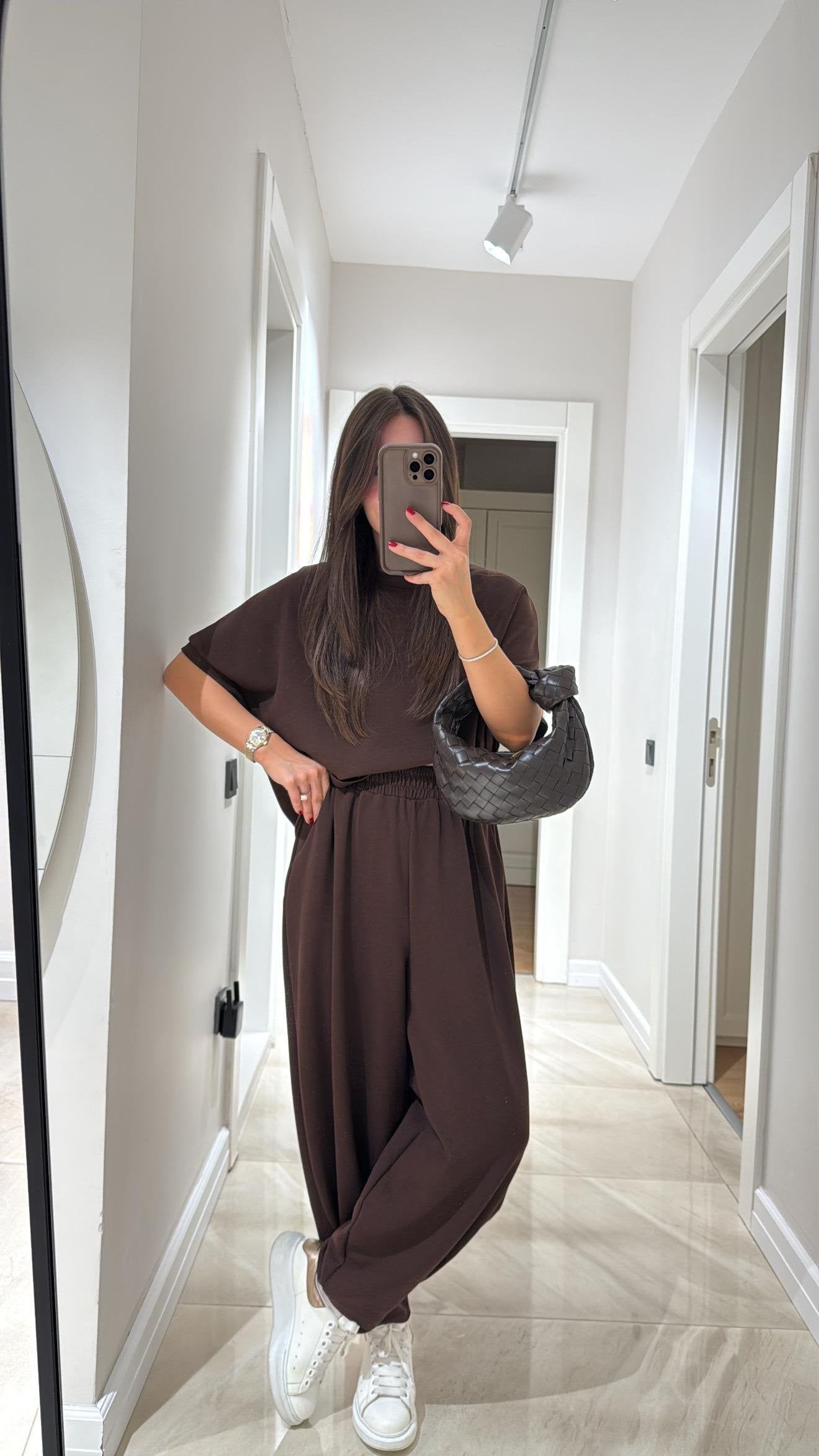 Ženski Komplet Brown Boja