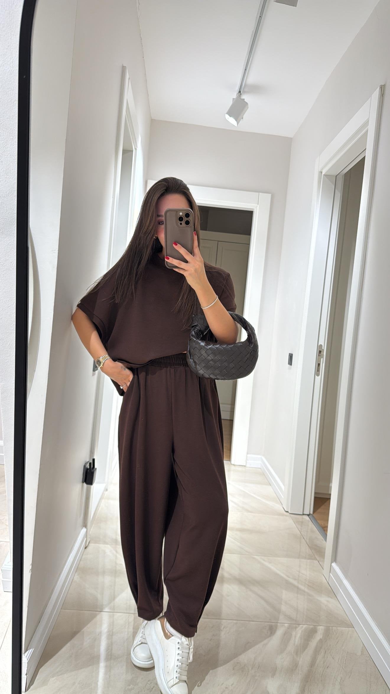 Ženski Komplet Brown Boja