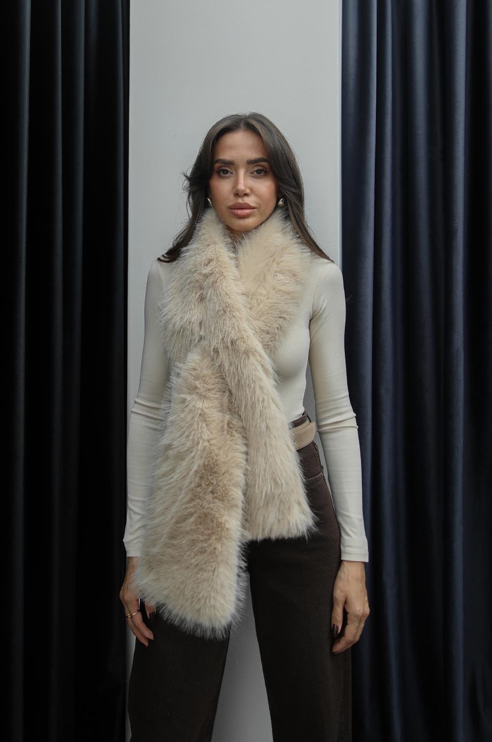 FH BRAND KRZNENI ŠAL - BEŽ