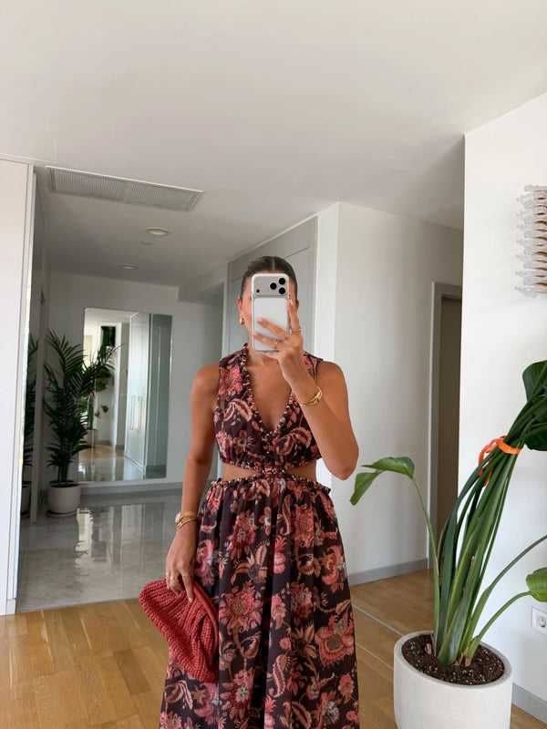 Floréa Beaded Maxi Dress
