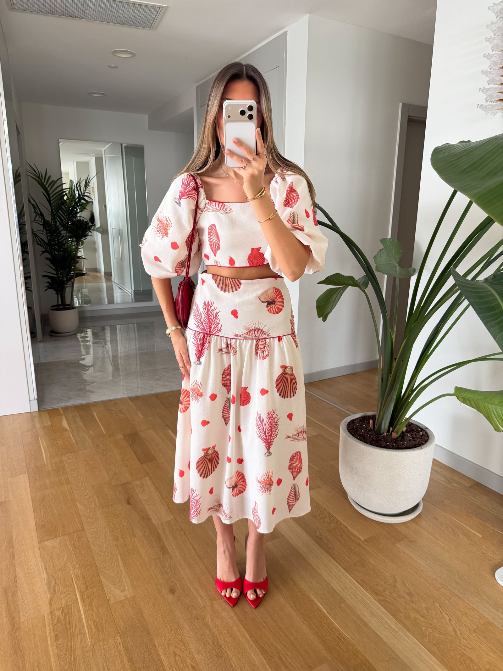CORAL REEF LINEN SET