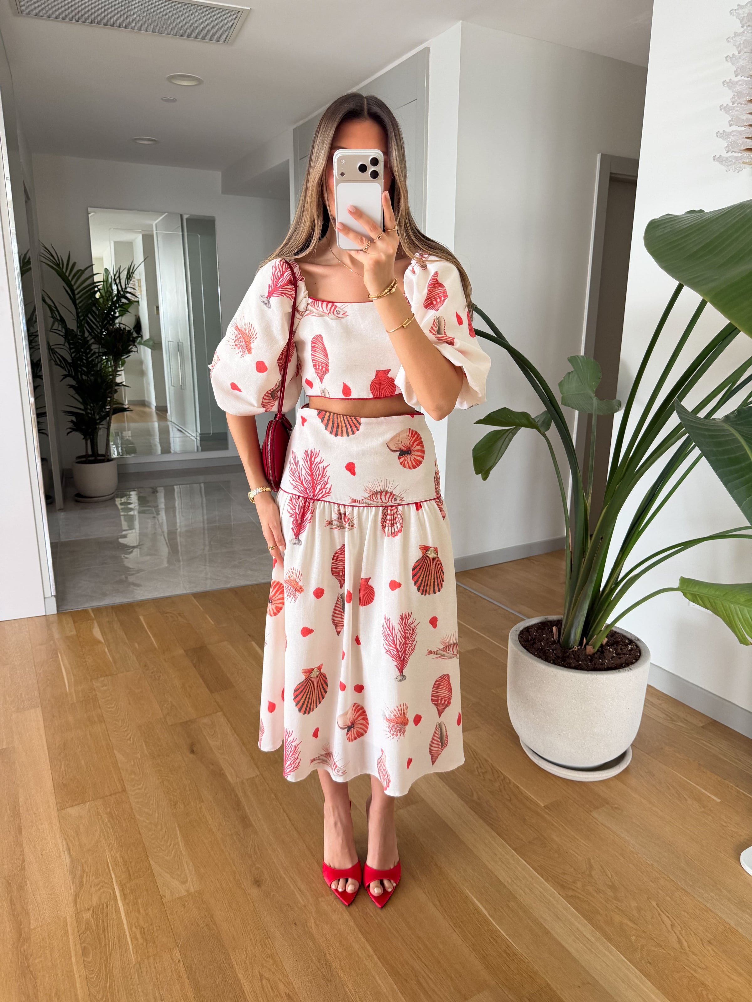 CORAL REEF LINEN SET