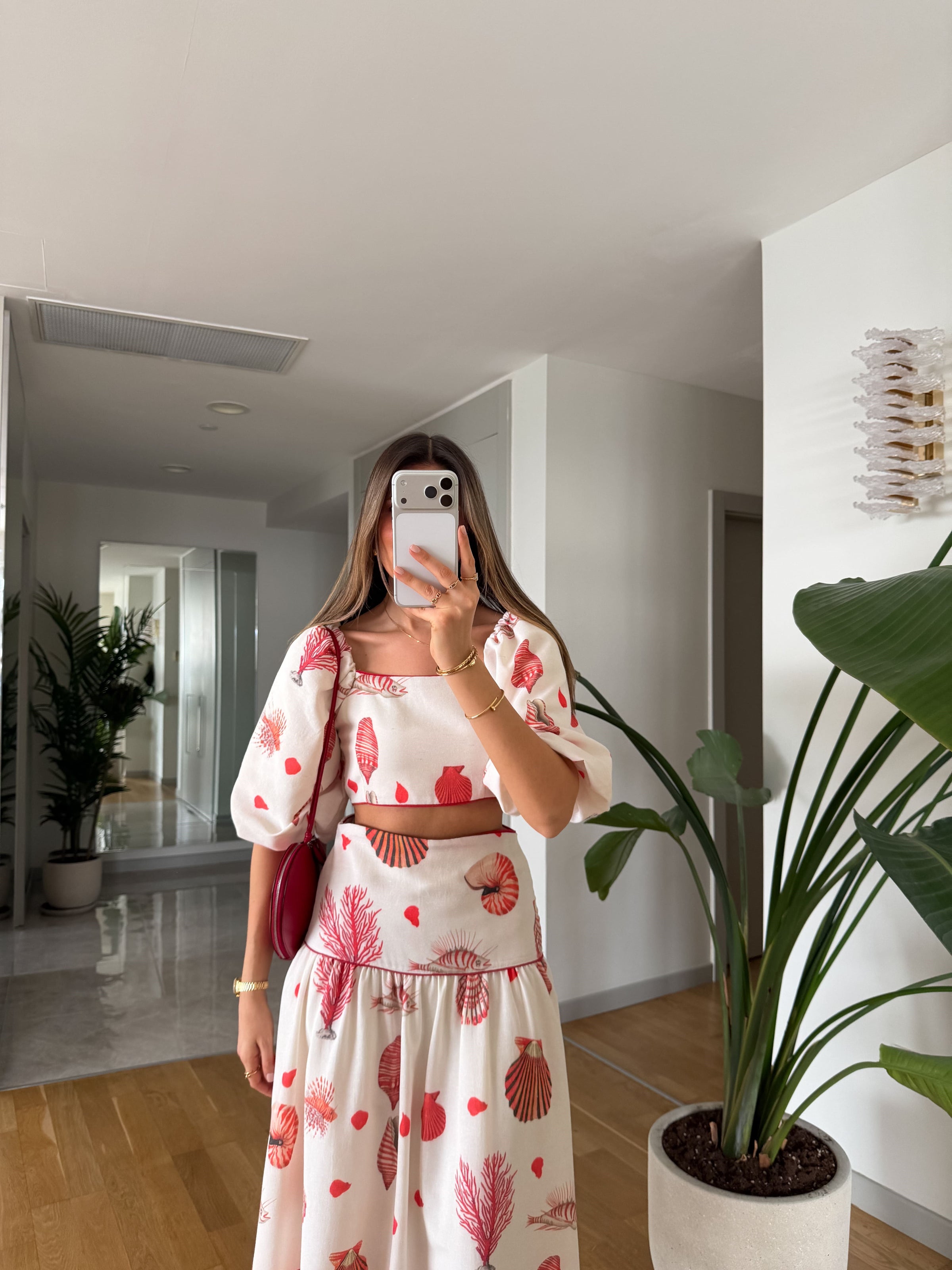 CORAL REEF LINEN SET