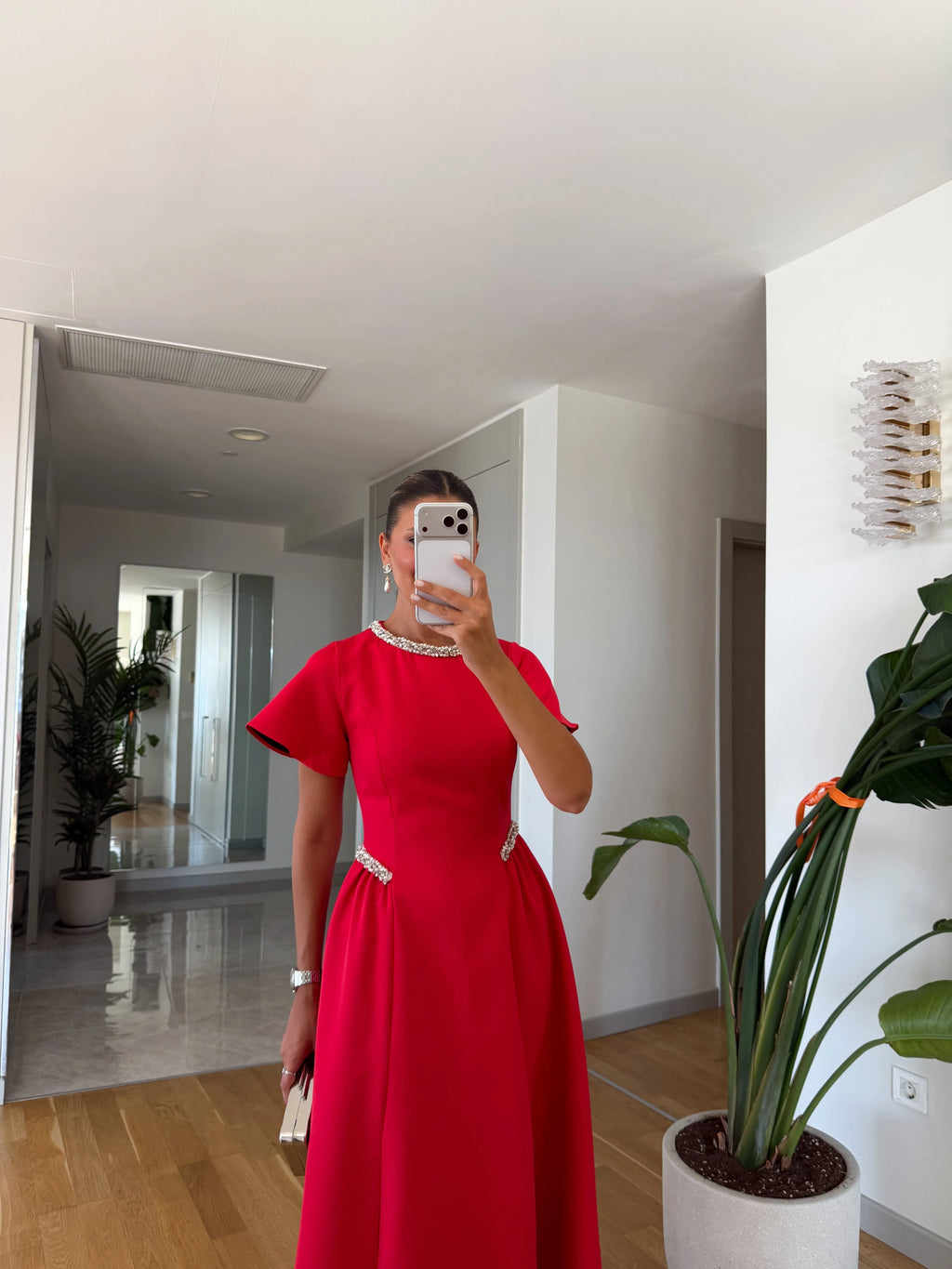 FH BRAND – Dia Jewel Midi Dress - više boja, fotografija 3