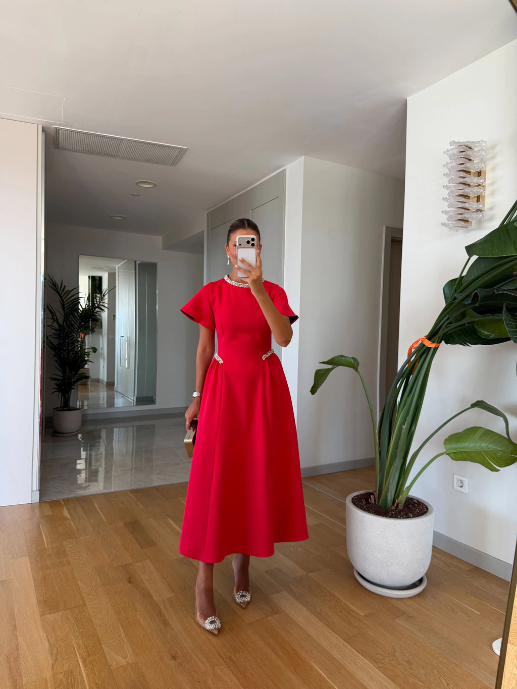 FH BRAND – Dia Jewel Midi Dress - više boja, fotografija 8