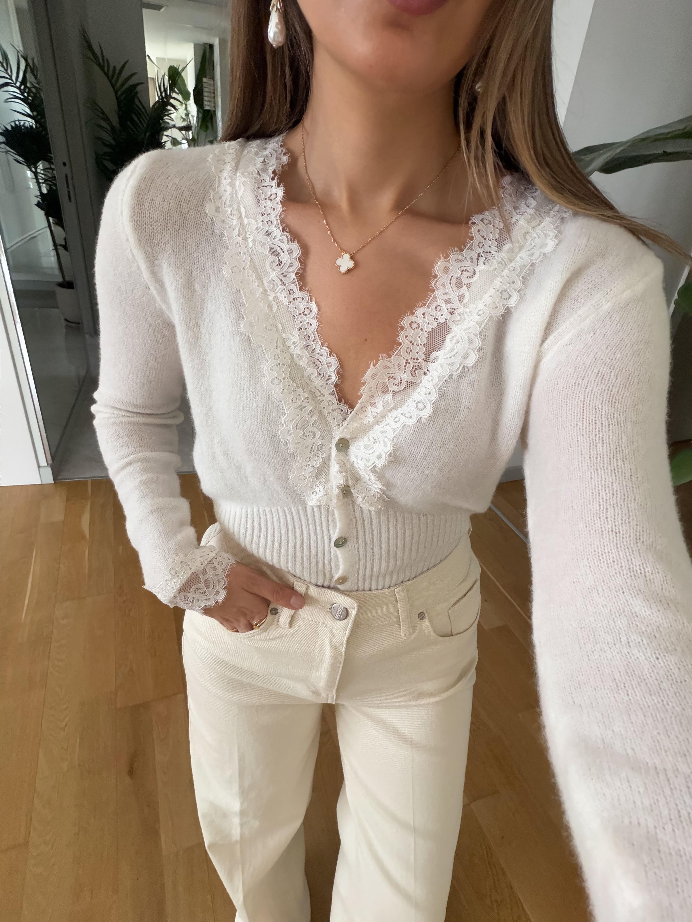 Brigitte kardigan bluza - dve boje